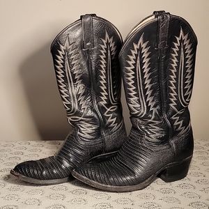 Dan Post Men's Vintage Cowboy Boots Size 7 1/2